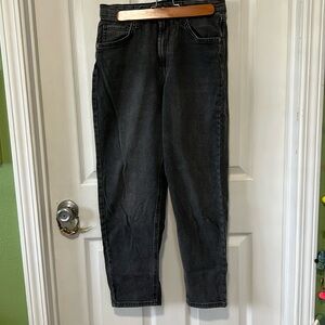 wild fable faded black mom jeans